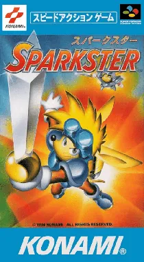 Sparkster (Japan) box cover front